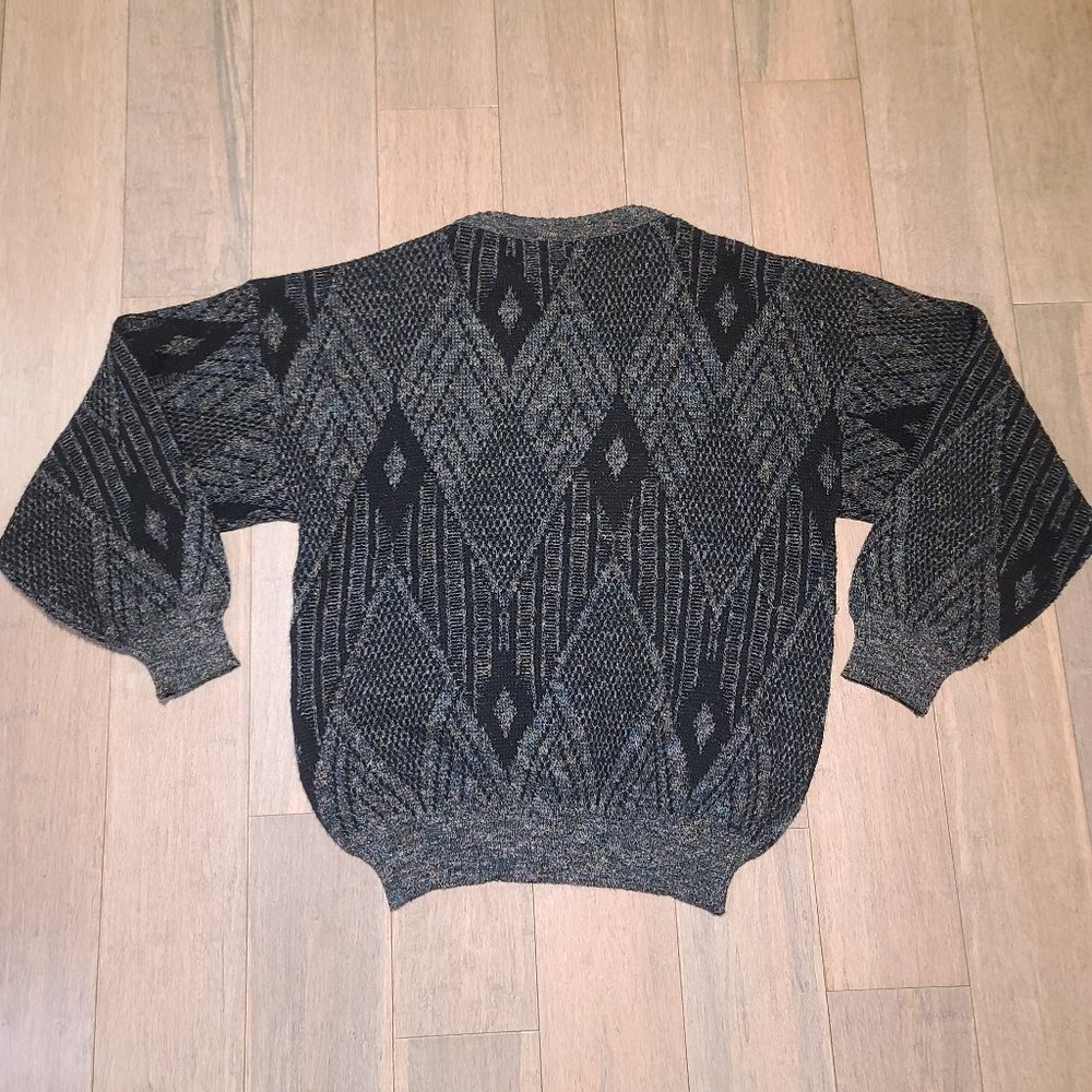 Vintage Cambio Italia Geometric Sweater Abstract